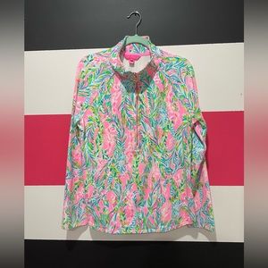 Lilly Pulitzer Quarter Zip Top